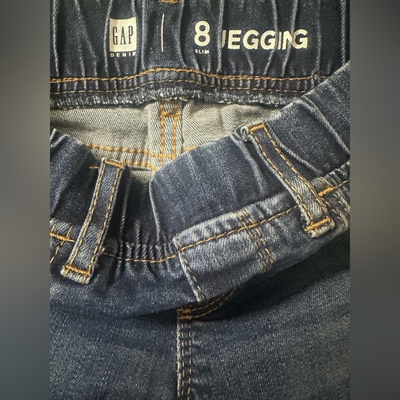 GAP Dark Blue Girls Jegging Jeans - Picture 4 of 4